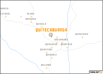 map of Quiteca Buanda