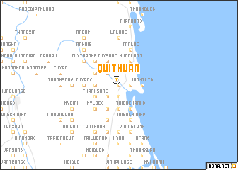 map of Qui Thuận