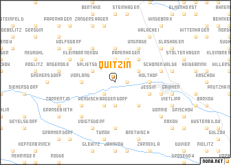 map of Quitzin