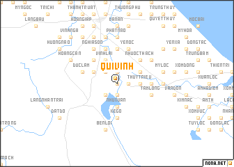 map of Qui Vinh