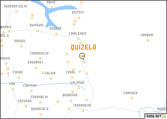 map of Quizela