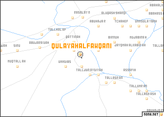 map of Qulay‘ah al Fawqānī