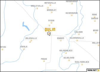map of Qulin