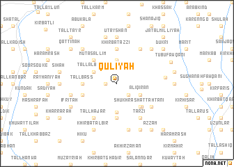 map of Qūlīyah