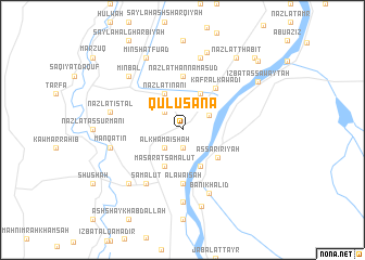 map of Qulūşanā