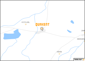 map of Qumkent