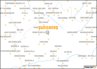 map of Qūrī Daraq