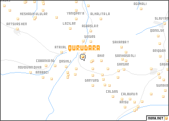 map of Qurudǝrǝ