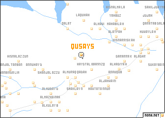 map of Qusays