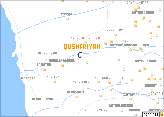 map of Qushārīyah