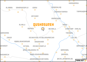 map of Qūshā Sūreh