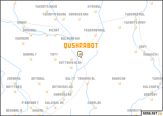 map of Qŭshrabot