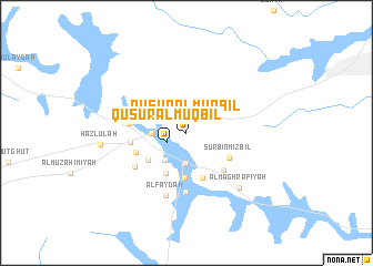 map of Quşūr al Muqbil