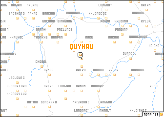 map of Quy Hậu