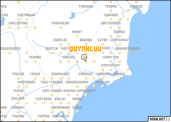 map of Quỳnh Lưu