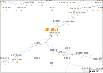 map of Qvibisi