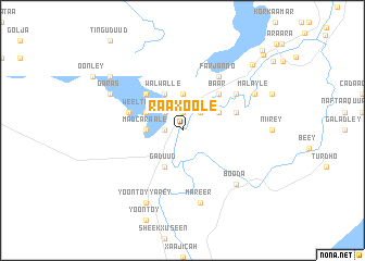 map of Raaxoole
