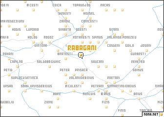 map of Răbăgani