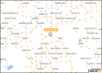map of Rabago