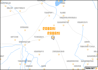 map of Rabami