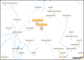 map of Rabami