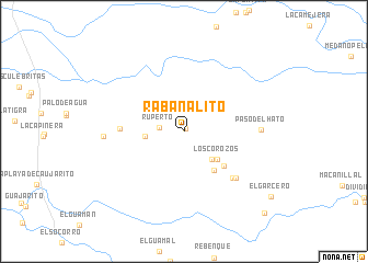 map of Rabanalito