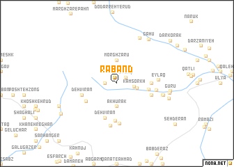 map of Rāband