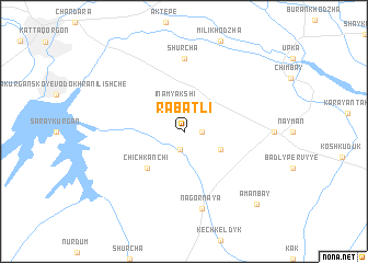 map of Rabatli