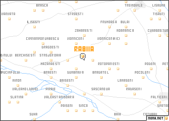 map of Răbîia