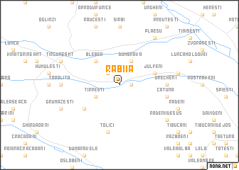 map of Răbîia