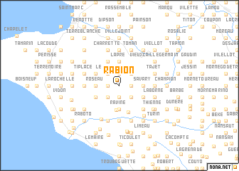 map of Rabion