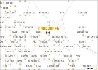 map of Rabou Nafé