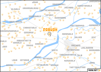 map of Rabwāh