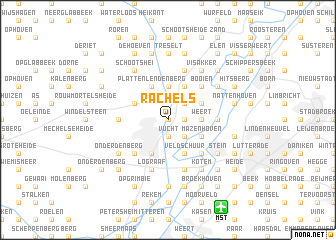 map of Rachels