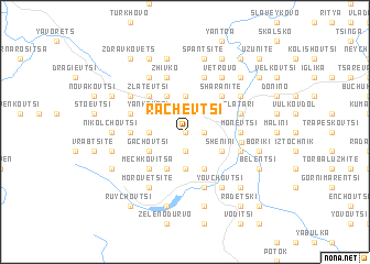 map of Rachevtsi