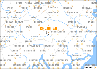 map of Rạch Kiến