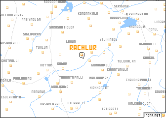 map of Rāchlūr
