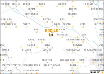 map of Racila