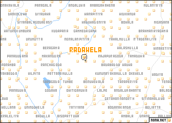 map of Radawela