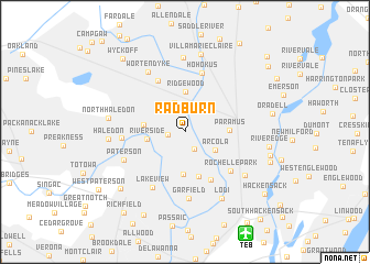 map of Radburn