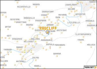 map of Radcliff