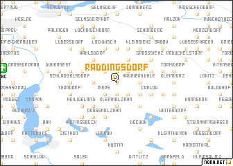 map of Raddingsdorf