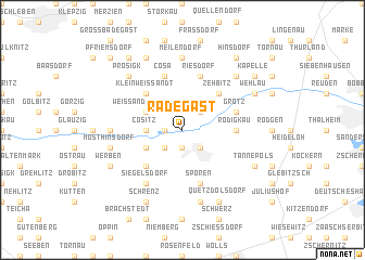 map of Radegast