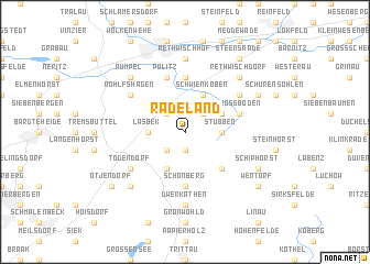 map of Radeland
