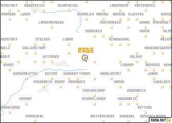 map of Rade