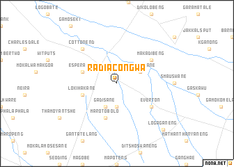 map of Radia Congwa