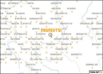 map of Radnevtsi