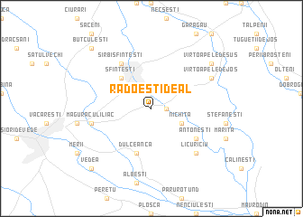 map of Rădoeşti Deal