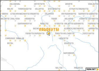 map of Radoevtsi