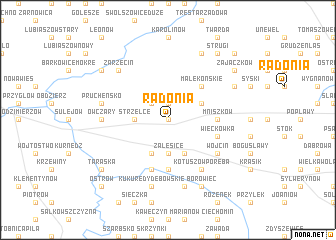 map of Radonia